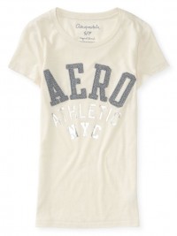 Dámské triko Aero Block Logo Graphic T - Béžová